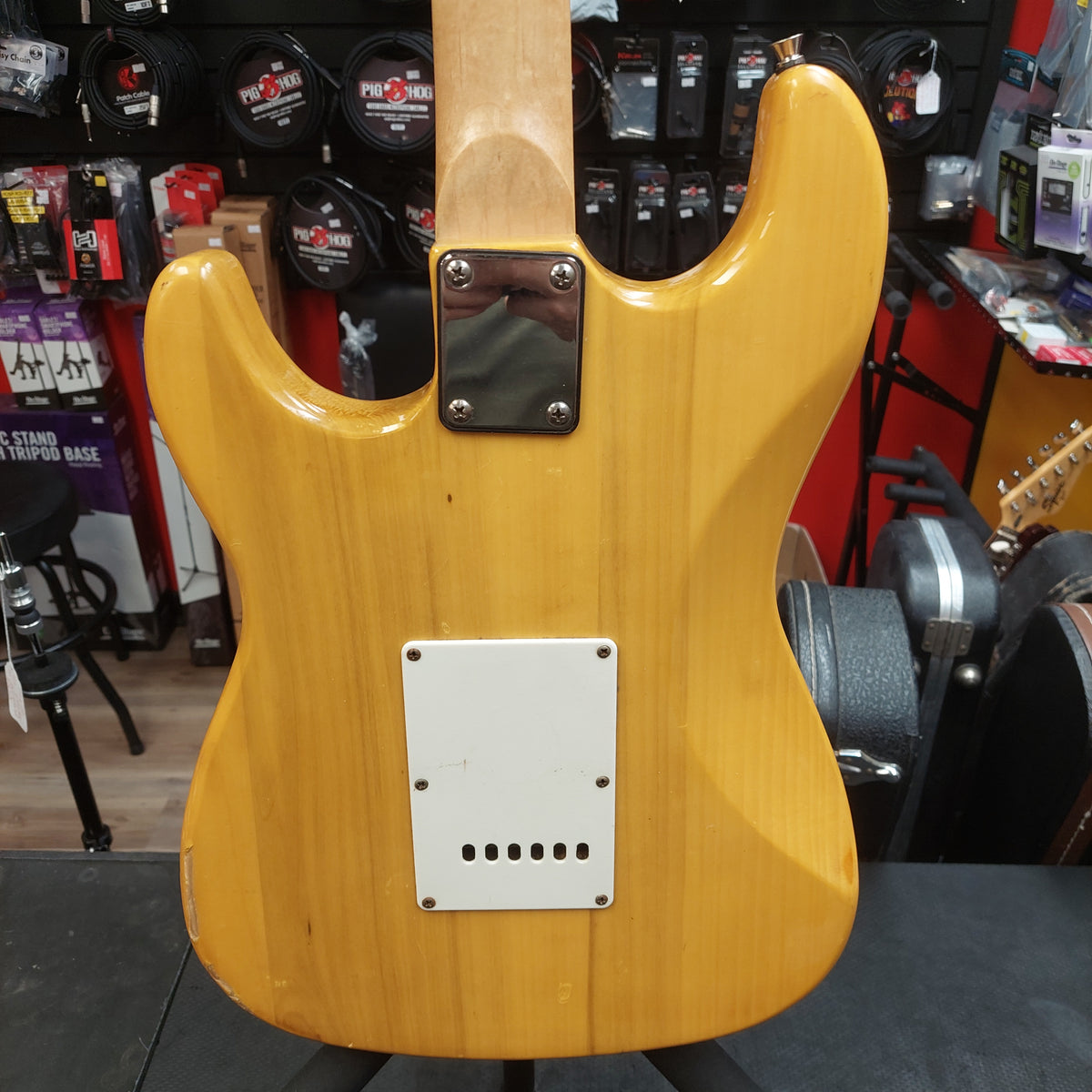 Kalos by Cecilio SSS Electric Guitar - Natural Gloss Finish (USED)
