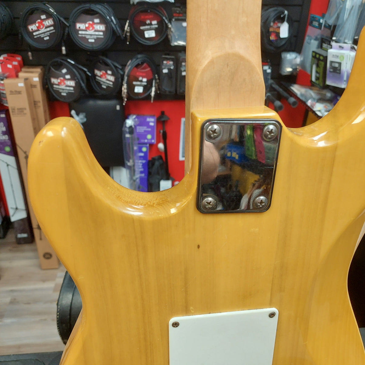 Kalos by Cecilio SSS Electric Guitar - Natural Gloss Finish (USED)