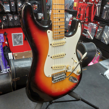 Partscaster SSS Electric Guitar w/ Peavey Predator Neck & Harmony Body - Sunburst (USED)
