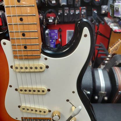 Partscaster SSS Electric Guitar w/ Peavey Predator Neck & Harmony Body - Sunburst (USED)
