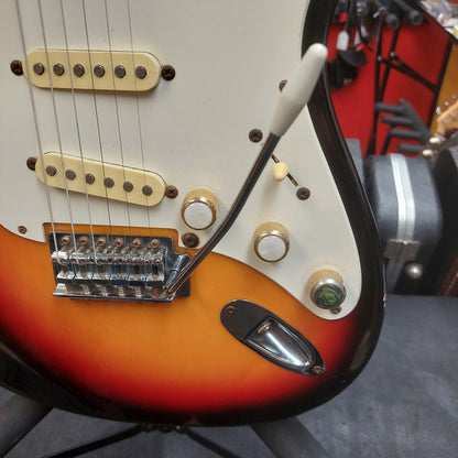 Partscaster SSS Electric Guitar w/ Peavey Predator Neck & Harmony Body - Sunburst (USED)