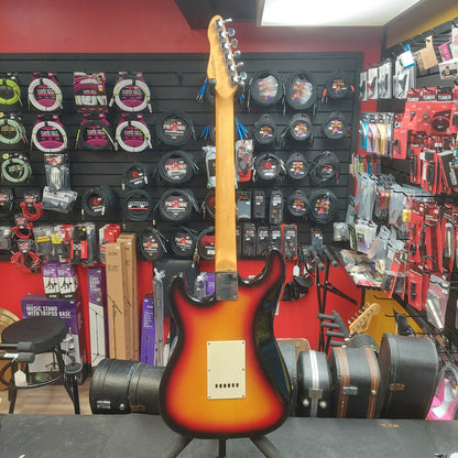Partscaster SSS Electric Guitar w/ Peavey Predator Neck & Harmony Body - Sunburst (USED)