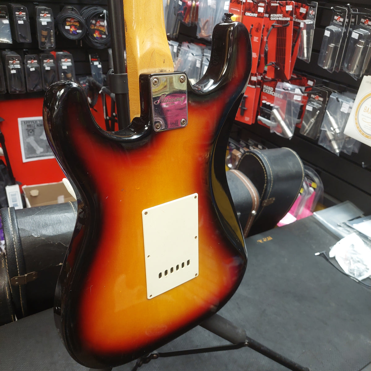 Partscaster SSS Electric Guitar w/ Peavey Predator Neck & Harmony Body - Sunburst (USED)