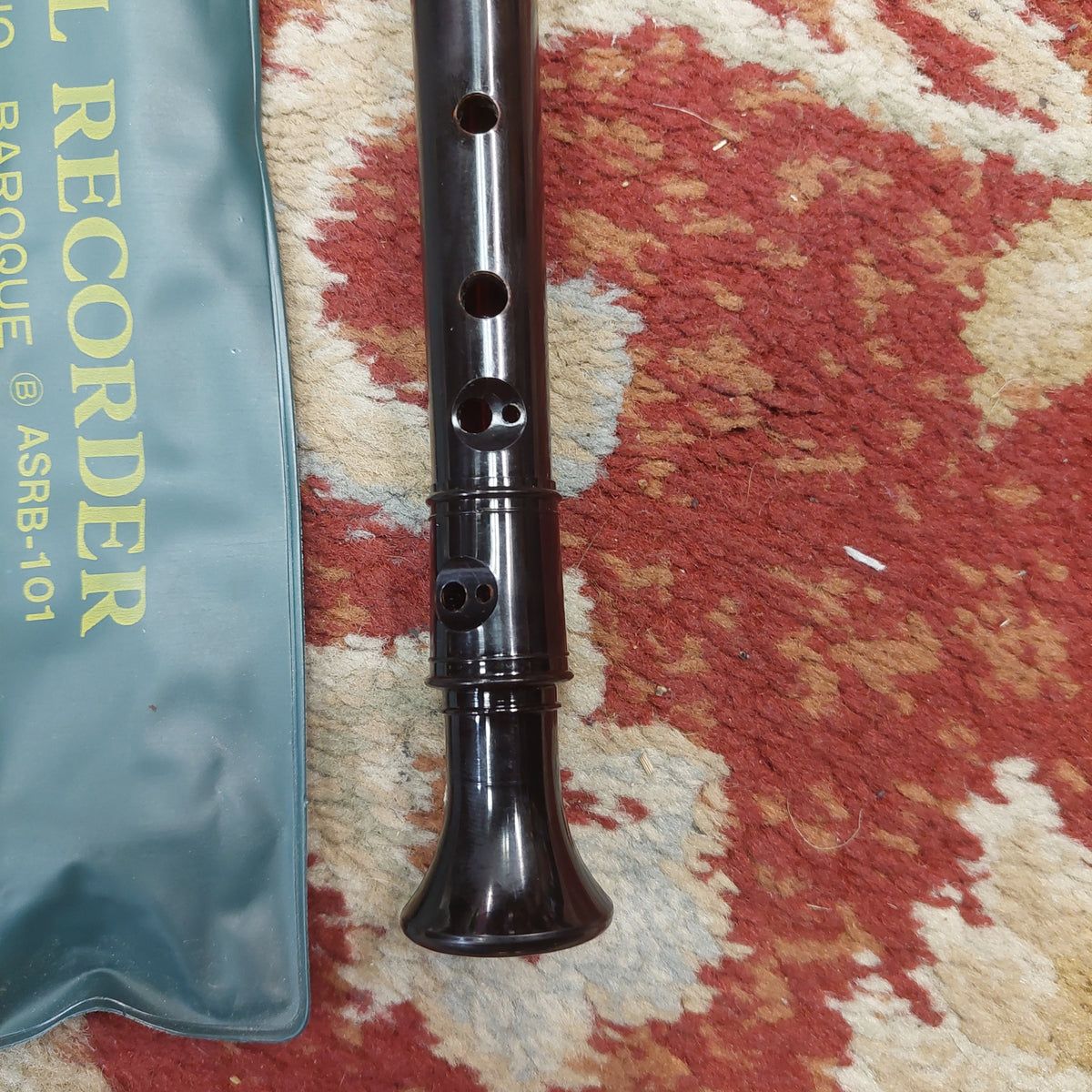 Angel ASRB-101 Soprano Recorder - Black (USED)