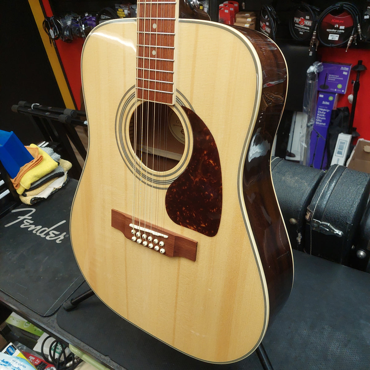 2019 Epiphone DR-212/N 12-String Acoustic Guitar - Natural Gloss SN# 19112304521