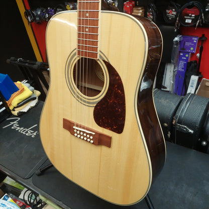 2019 Epiphone DR-212/N 12-String Acoustic Guitar - Natural Gloss SN# 19112304521