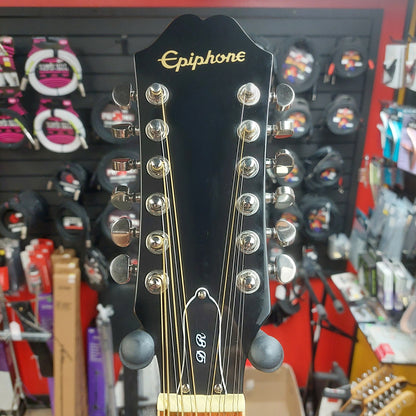 2019 Epiphone DR-212/N 12-String Acoustic Guitar - Natural Gloss SN# 19112304521