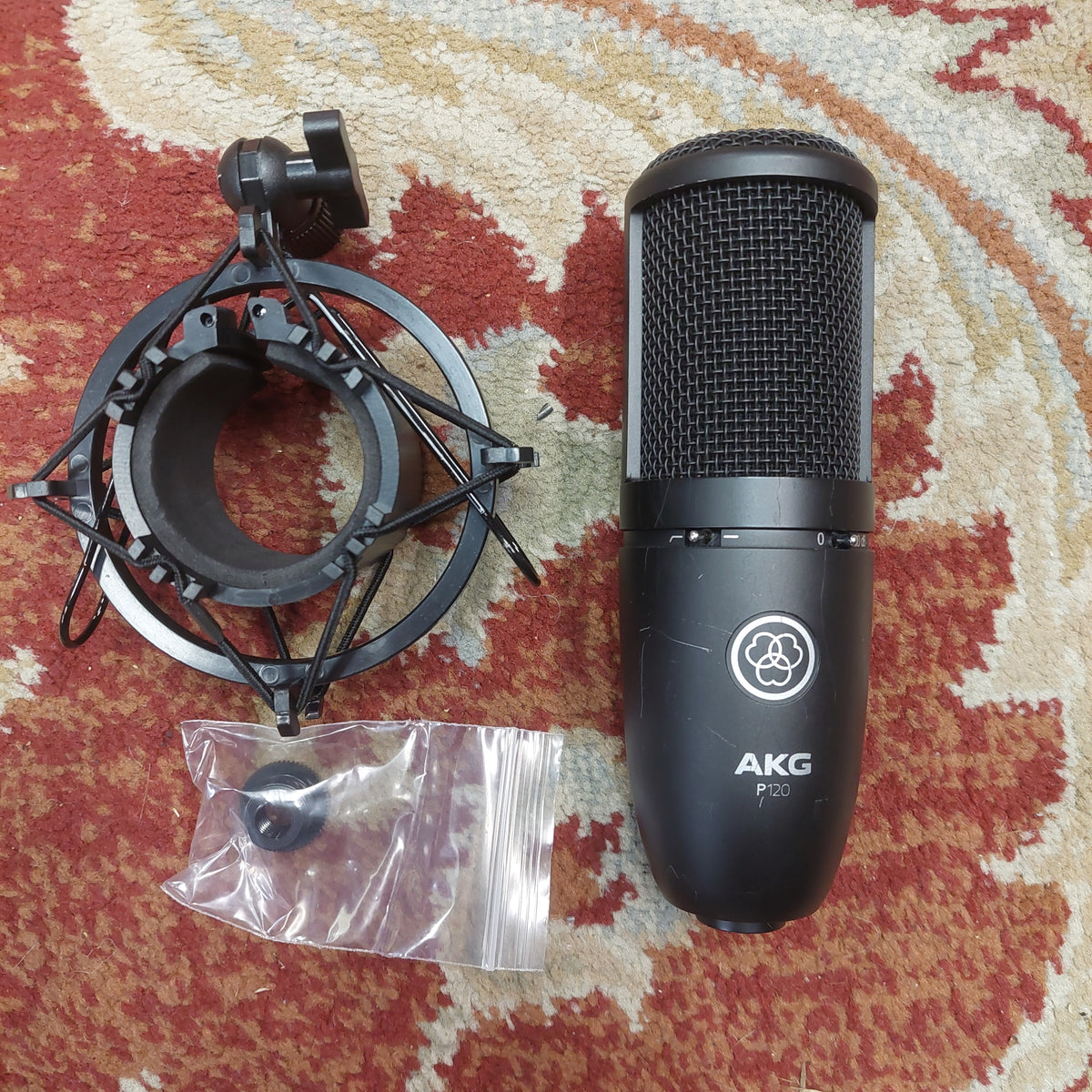 AKG P120 Cardioid Condenser Microphone w/ Shock Mount (USED)