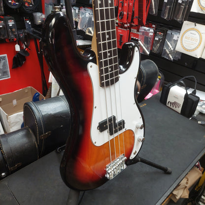 Vizcaya 4-String Bass Guitar - Sunburst (USED) "Sold As Is" Has Minor Body Damage