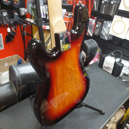Vizcaya 4-String Bass Guitar - Sunburst (USED) "Sold As Is" Has Minor Body Damage
