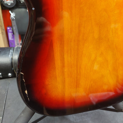 Vizcaya 4-String Bass Guitar - Sunburst (USED) "Sold As Is" Has Minor Body Damage