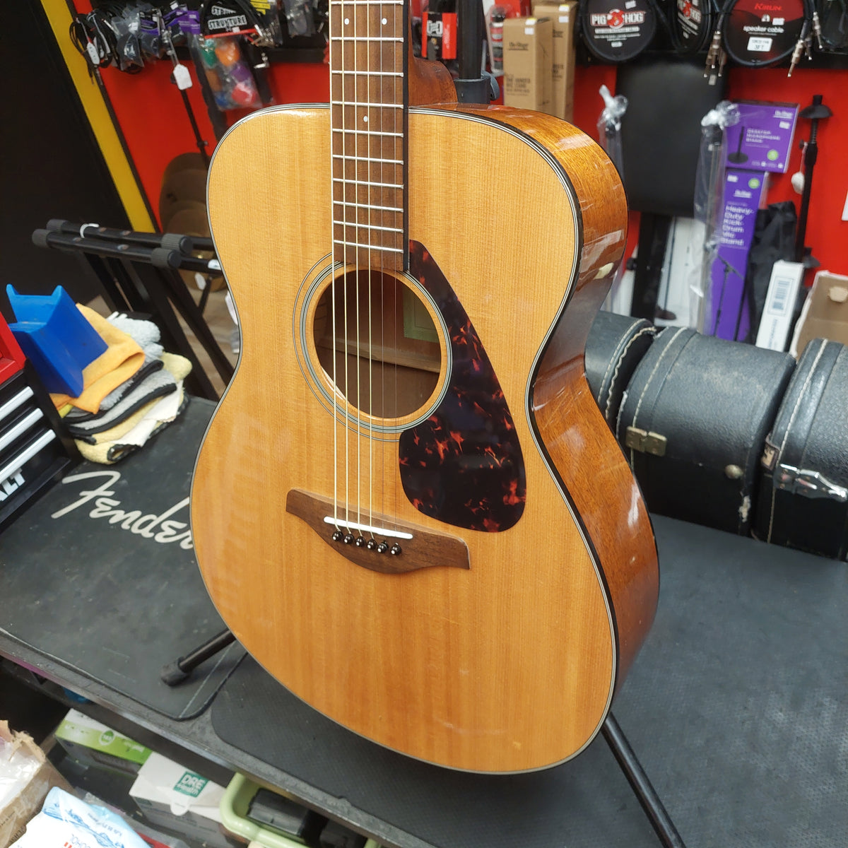 2022 Yamaha FS800 Acoustic Guitar - Natural Gloss SN# IQK131201