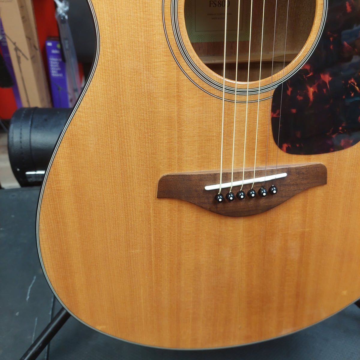 2022 Yamaha FS800 Acoustic Guitar - Natural Gloss SN# IQK131201