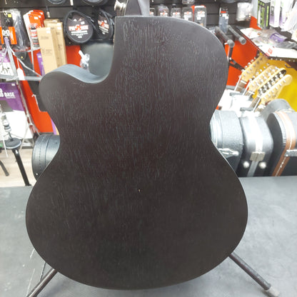 Mantic GT-1ACBK Acoustic Guitar - Satin Black (USED) SN# 22073277