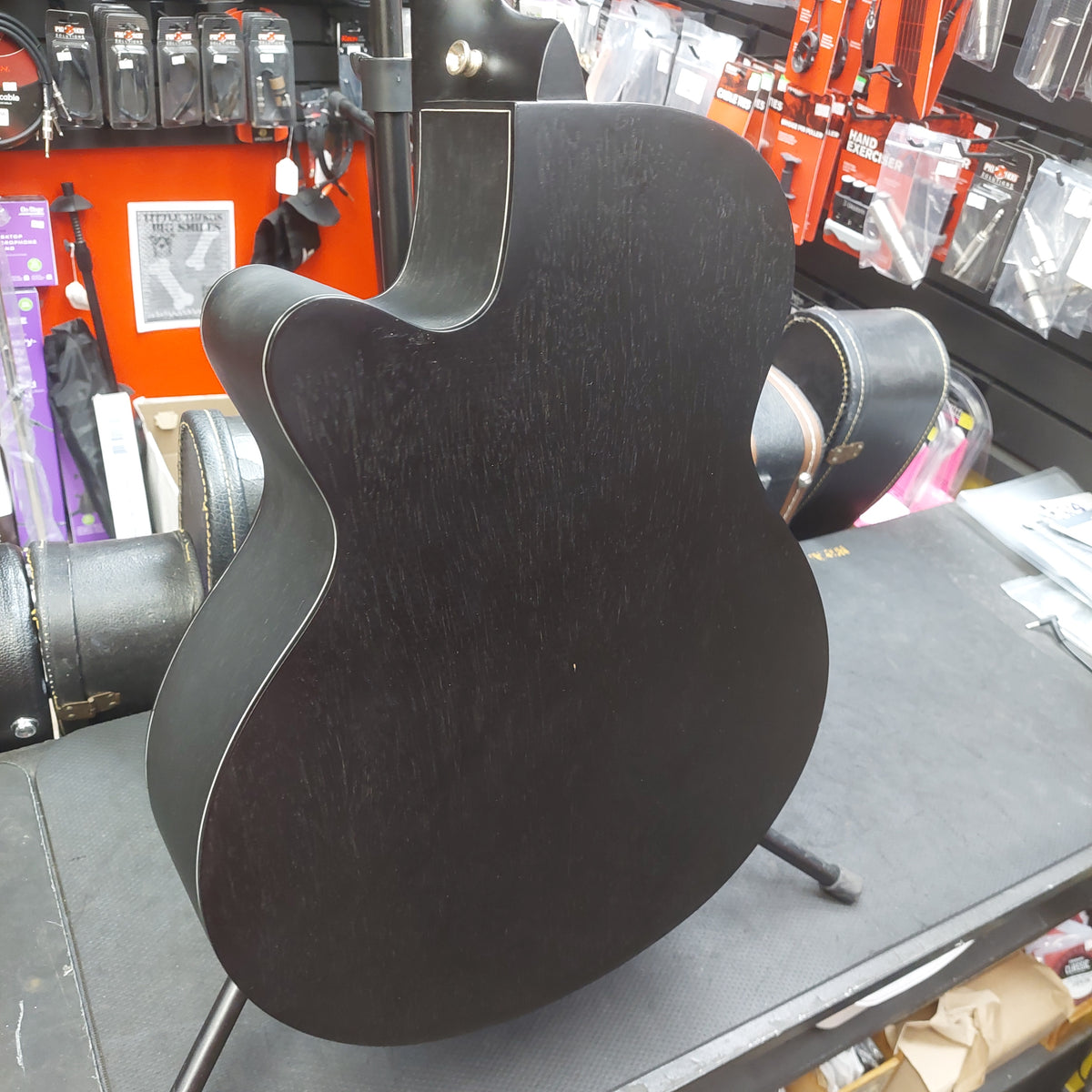 Mantic GT-1ACBK Acoustic Guitar - Satin Black (USED) SN# 22073277