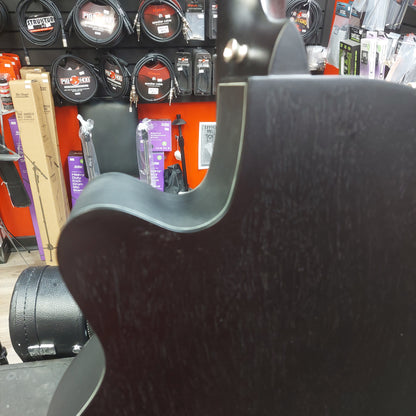 Mantic GT-1ACBK Acoustic Guitar - Satin Black (USED) SN# 22073277