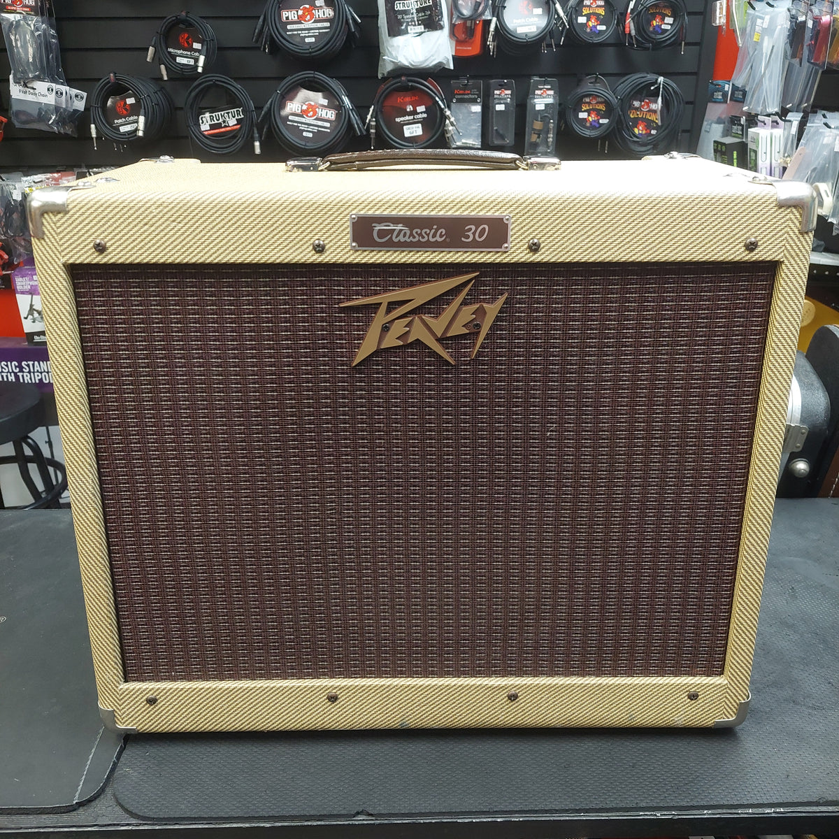 1990s-2000s Peavey Classic 30 Guitar Amplifier 30-Watt, 1x12" Speaker w/ Original Owners Manual (USED) "Reverb Not Working" SN# 08672658 "Made In USA"