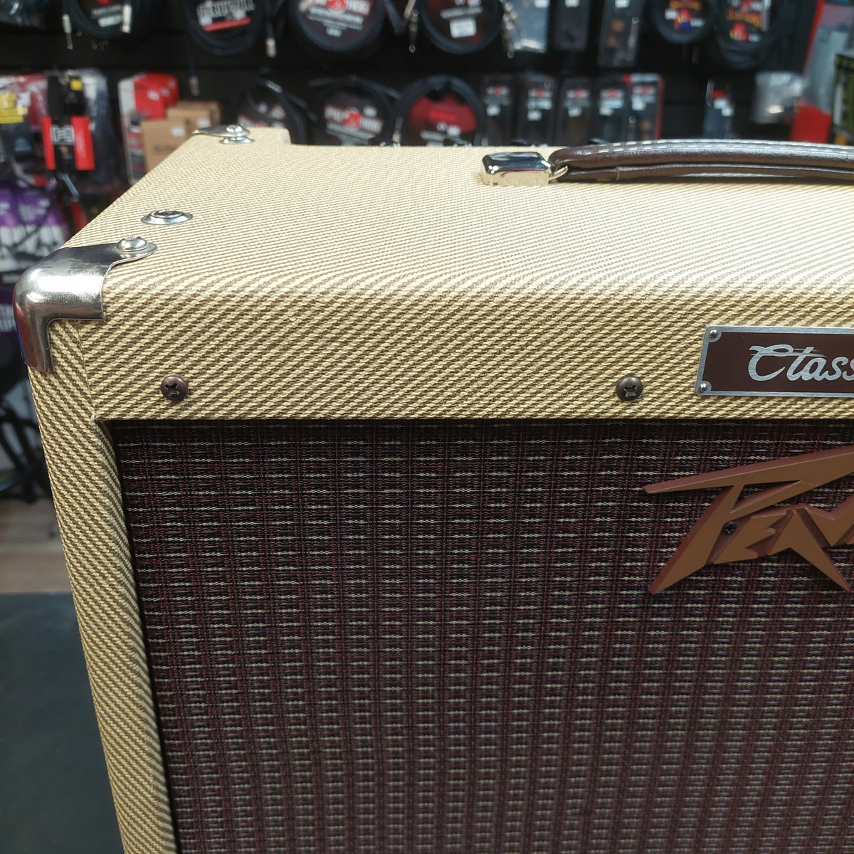 1990s-2000s Peavey Classic 30 Guitar Amplifier 30-Watt, 1x12" Speaker w/ Original Owners Manual (USED) "Reverb Not Working" SN# 08672658 "Made In USA"