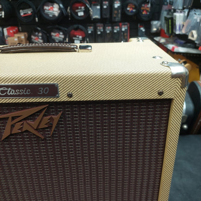 1990s-2000s Peavey Classic 30 Guitar Amplifier 30-Watt, 1x12" Speaker w/ Original Owners Manual (USED) "Reverb Not Working" SN# 08672658 "Made In USA"