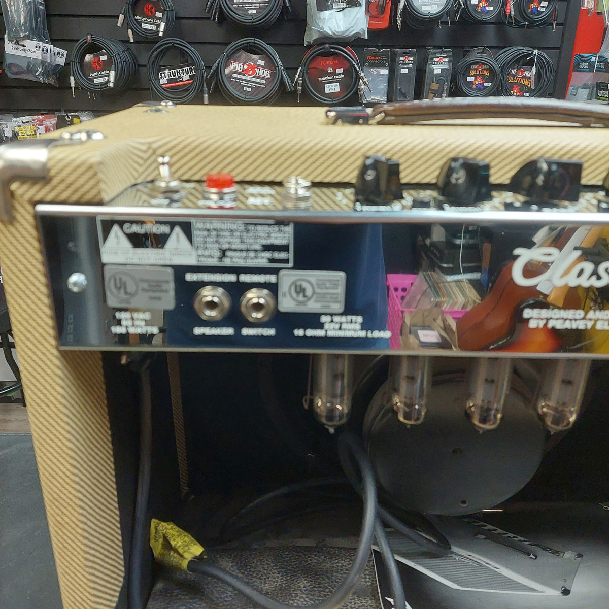 1990s-2000s Peavey Classic 30 Guitar Amplifier 30-Watt, 1x12" Speaker w/ Original Owners Manual (USED) "Reverb Not Working" SN# 08672658 "Made In USA"