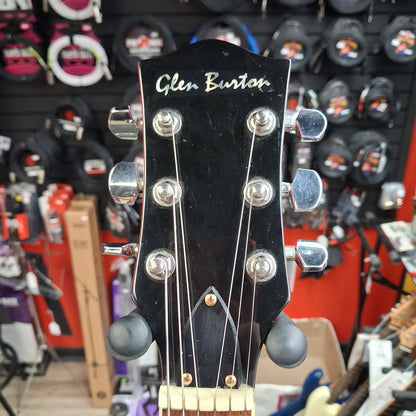 Glen Burton Hollow Body Electric Guitar - Cherry Sunburst (USED)
