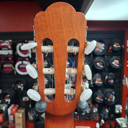Sunlite CM-100 Classical Guitar - Natural (USED) "Sold As Is" Has Minor Damage To Bottom Of Guitar
