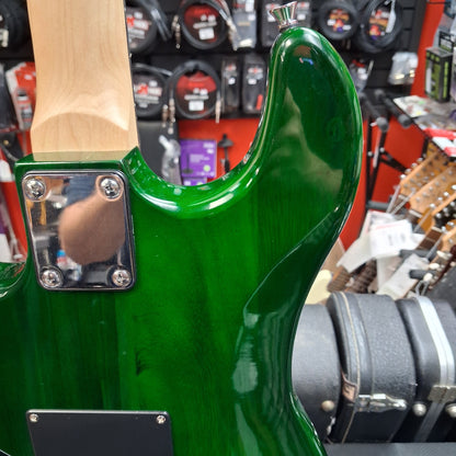 Pyle Electric Guitar w/ Humbucker Pickups - Green Tiger Finish (USED)