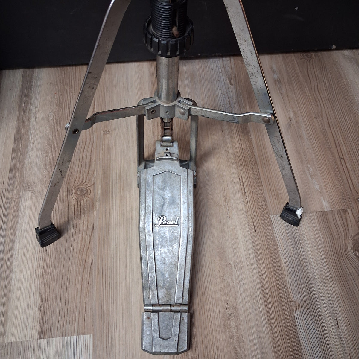 Pearl Hi-Hat Stand Single Brace - Chrome (USED) "Missing Hi-Hat Clutch"