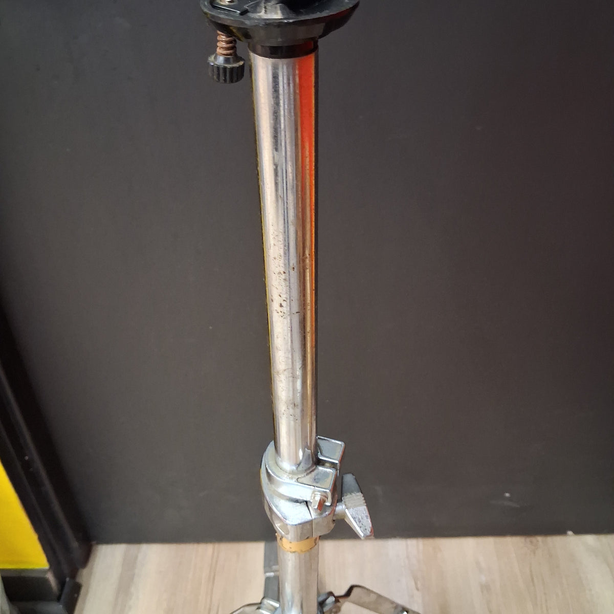 Pearl Hi-Hat Stand Single Brace - Chrome (USED) "Missing Hi-Hat Clutch"