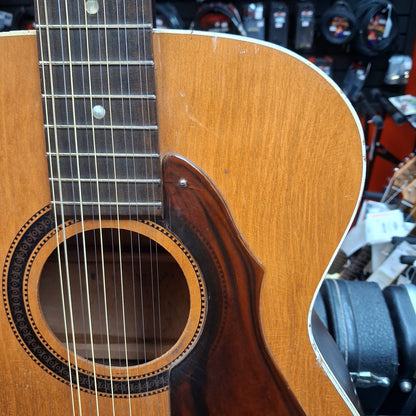 1970's Stella Harmony H913 12-String Acoustic Guitar - Natural w/ Hard Case (USED) "Made In USA"