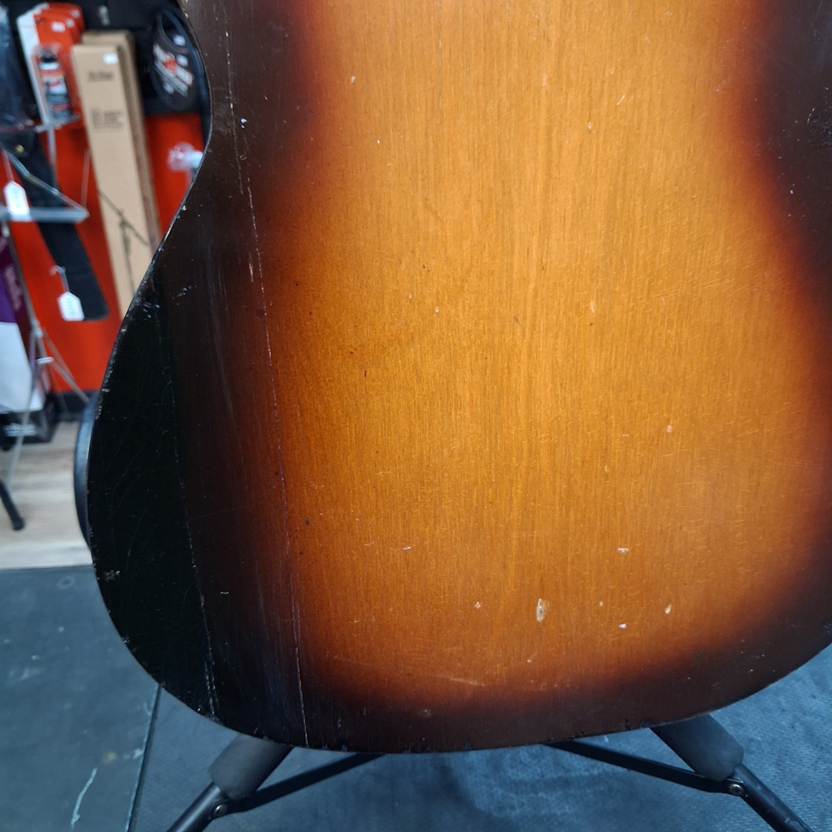 1970's Stella Harmony H913 12-String Acoustic Guitar - Natural w/ Hard Case (USED) "Made In USA"