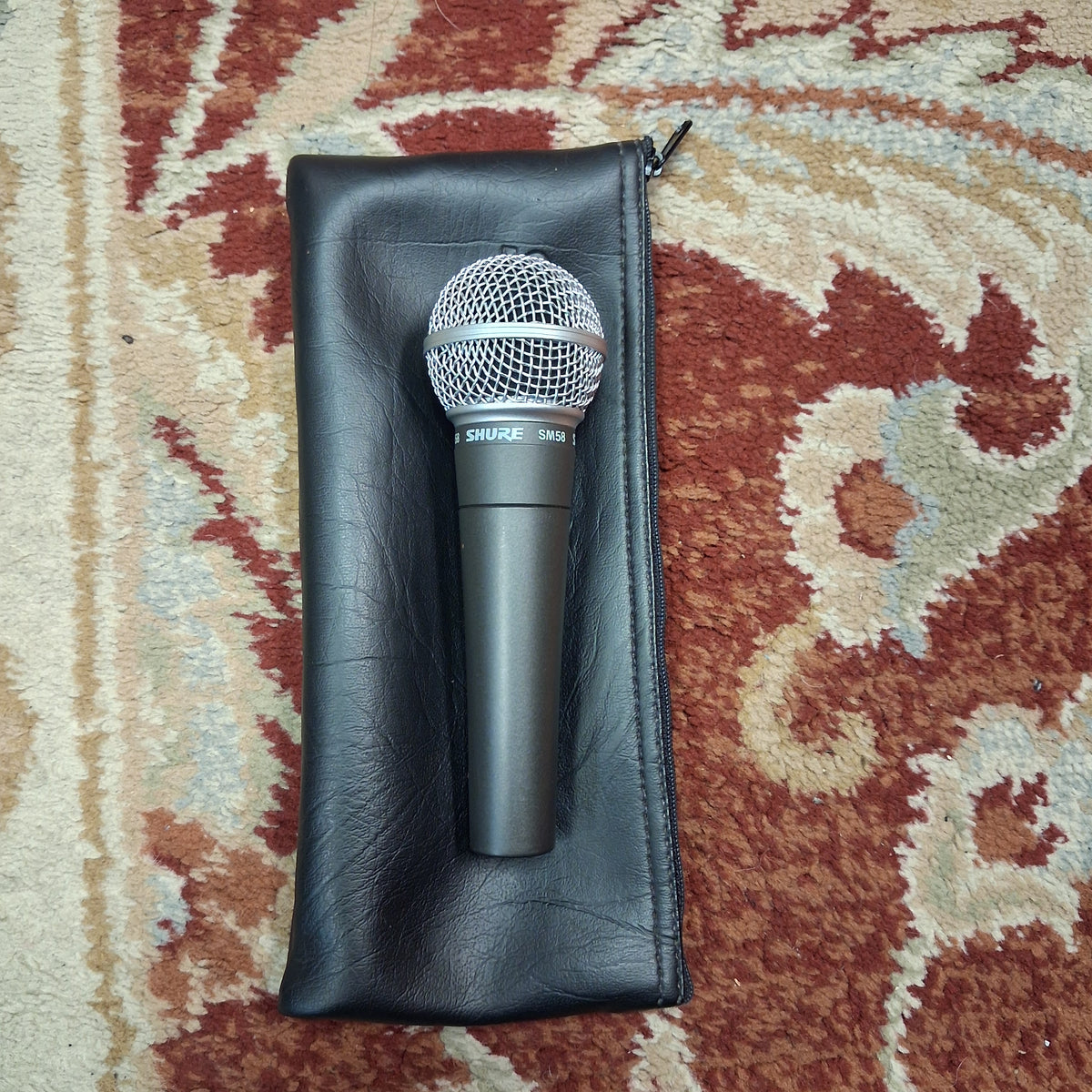Shure SM58 Dynamic Microphone w/ Pouch & Manual (USED)