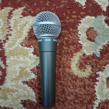 Shure SM58 Dynamic Microphone w/ Pouch & Manual (USED)