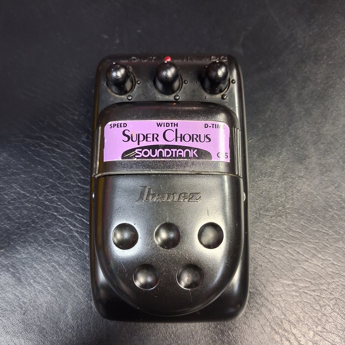 Ibanez CS5 Soundtank Super Chourus Pedal w/ Original Box & Manual (USED) SN# 1021465 "Made In Japan"