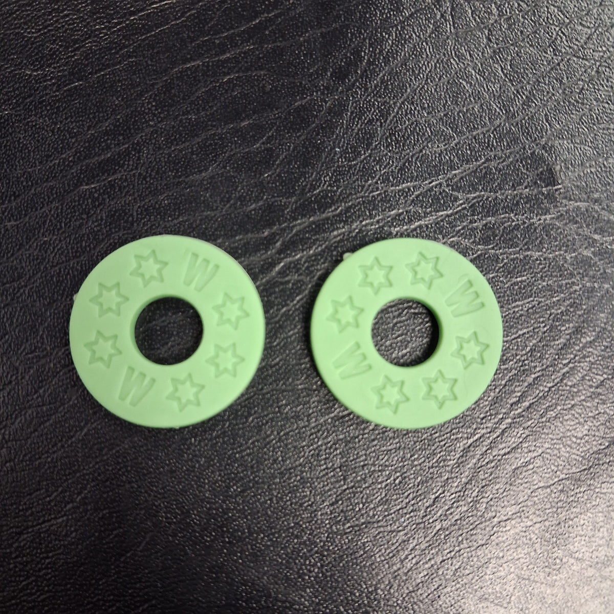 Guitar Strap Locks Rubber Silicone - Green