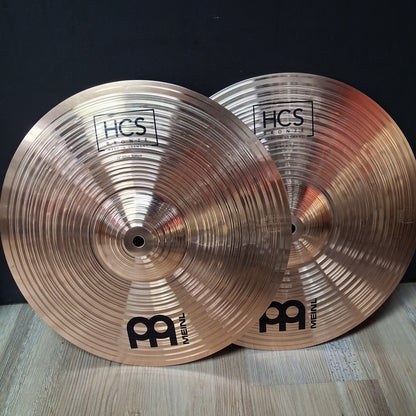 Meinl HCS Bronze 13" Hi-Hats "Pair" (USED) "Made In Germany"