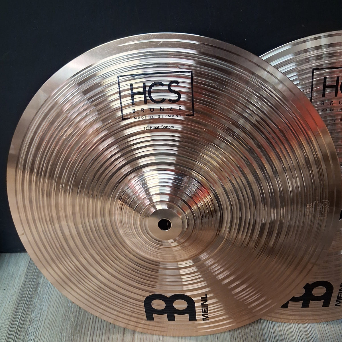Meinl HCS Bronze 13" Hi-Hats "Pair" (USED) "Made In Germany"