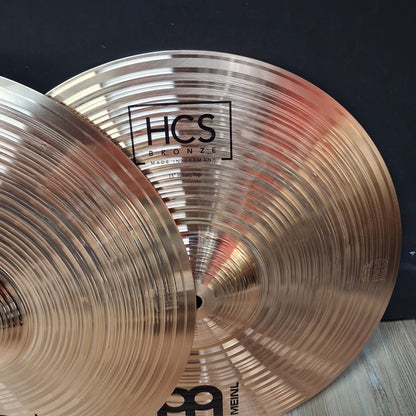 Meinl HCS Bronze 13" Hi-Hats "Pair" (USED) "Made In Germany"