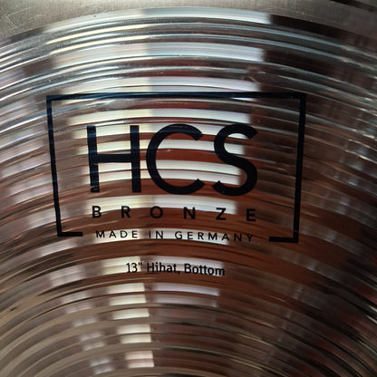 Meinl HCS Bronze 13" Hi-Hats "Pair" (USED) "Made In Germany"
