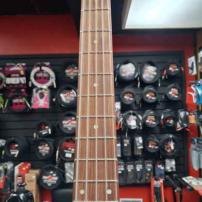 Glarry GIB 5-String Bass HH Pickup - Black Gloss w/ Slipcase (USED)