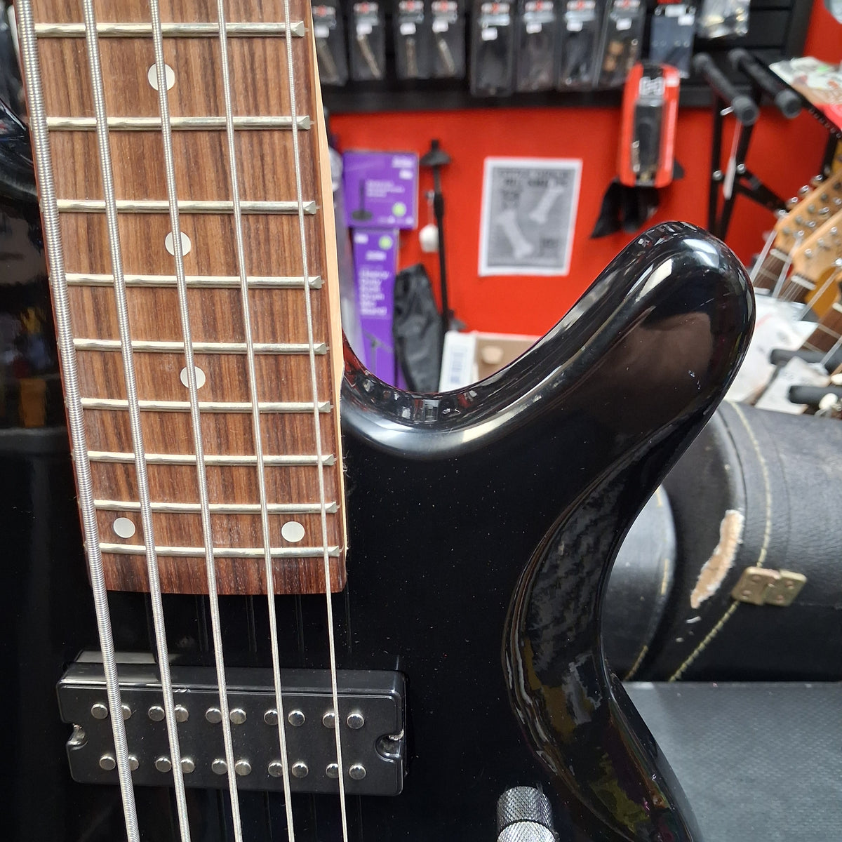 Glarry GIB 5-String Bass HH Pickup - Black Gloss w/ Slipcase (USED)