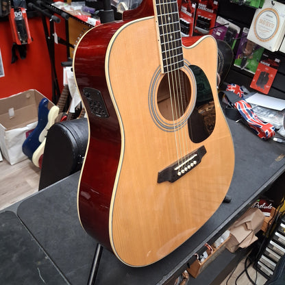2000's Segovia AG-8C Acoustic/Electric Guitar – Natural (USED) SN# YFRD0472