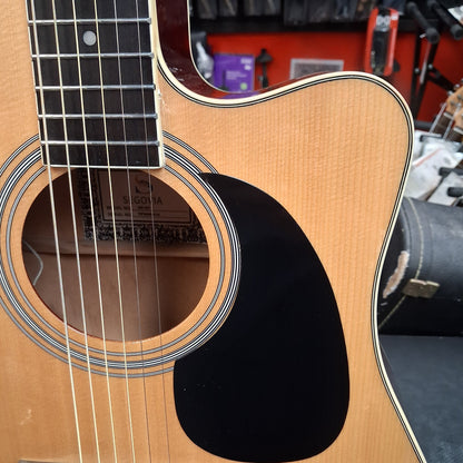 2000's Segovia AG-8C Acoustic/Electric Guitar – Natural (USED) SN# YFRD0472