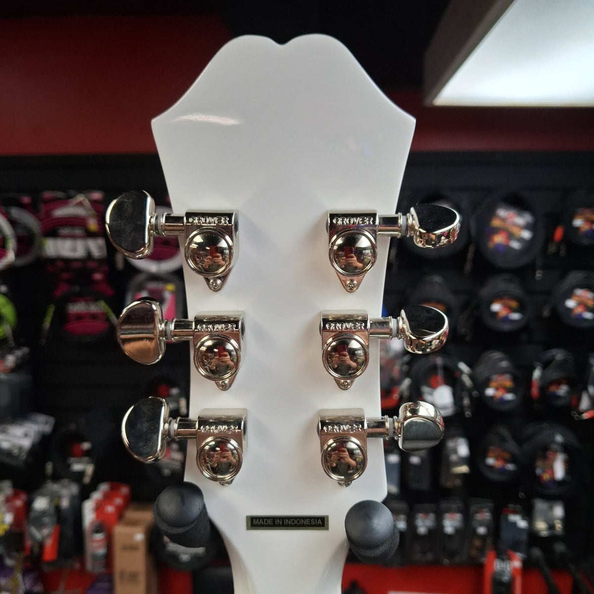 2025 Epiphone Dove Pro Acoustic/Electric Guitar - Alpine White w/ Grover Tuners SN# 25092304751 "Limited Edition"