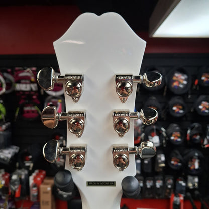 2025 Epiphone Dove Pro Acoustic/Electric Guitar - Alpine White w/ Grover Tuners SN# 25092304751 "Limited Edition"