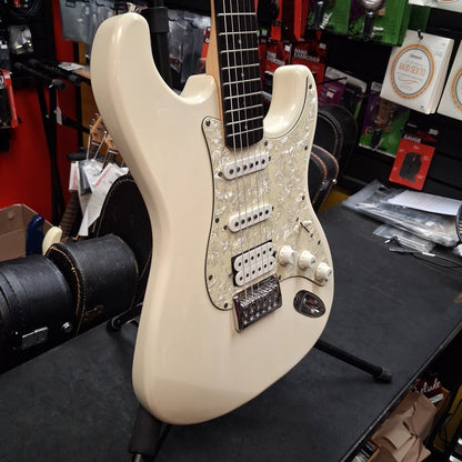 Fretlight 400 Series S Type Electric Guitar - White (USED)