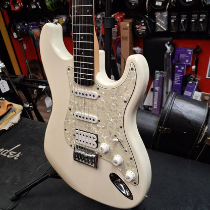 Fretlight 400 Series S Type Electric Guitar - White (USED)