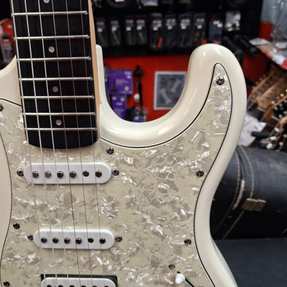 Fretlight 400 Series S Type Electric Guitar - White (USED)