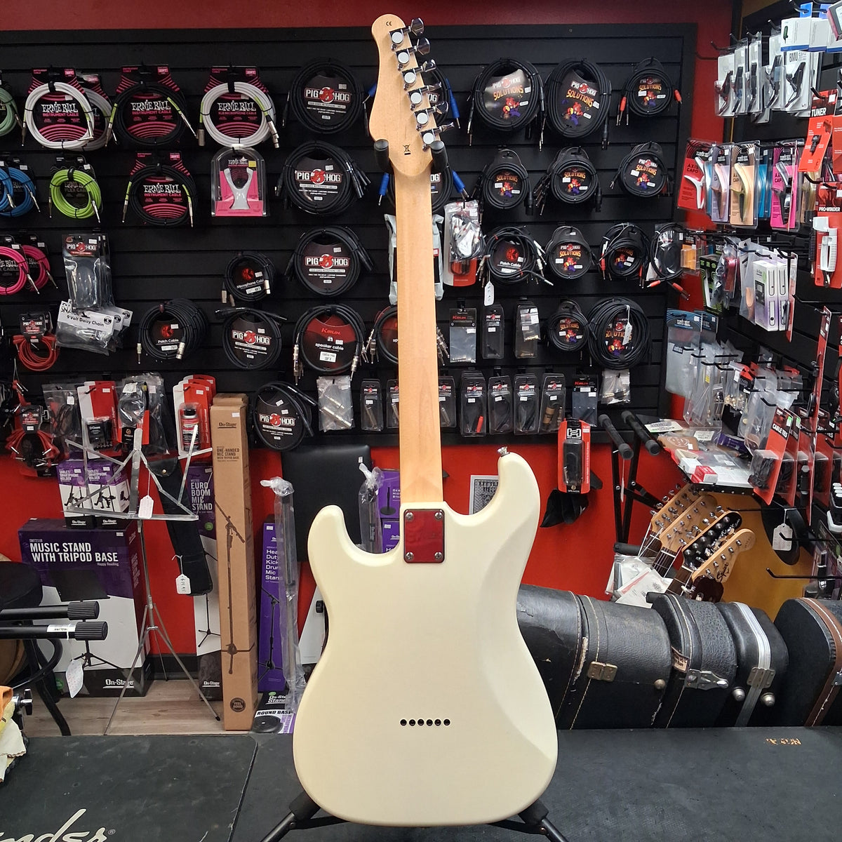 Fretlight 400 Series S Type Electric Guitar - White (USED)