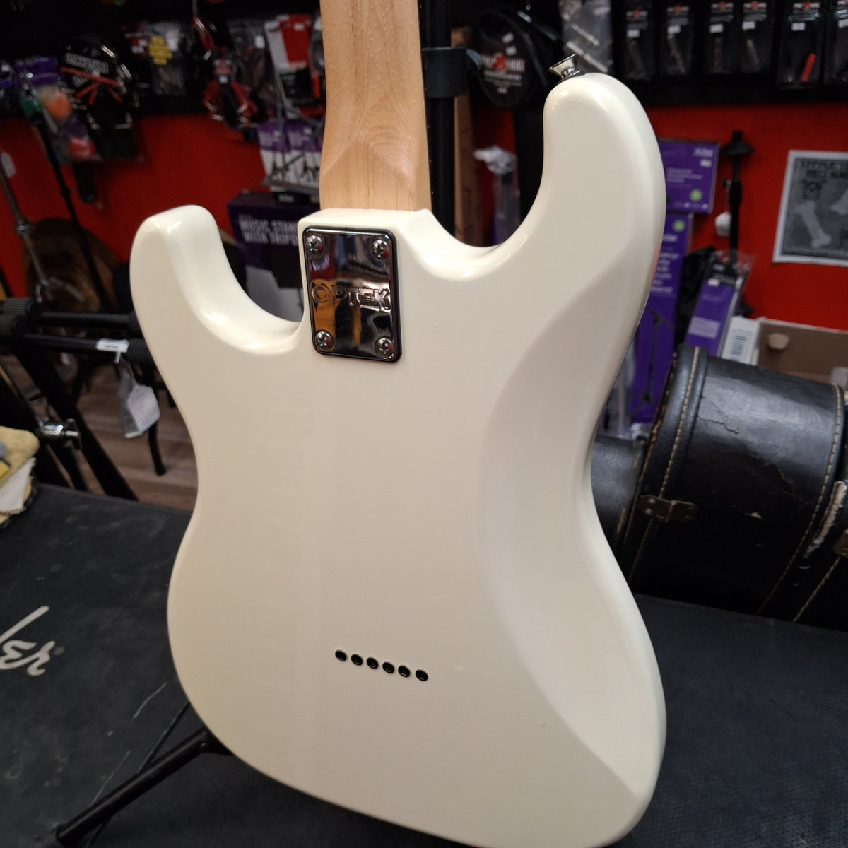Fretlight 400 Series S Type Electric Guitar - White (USED)